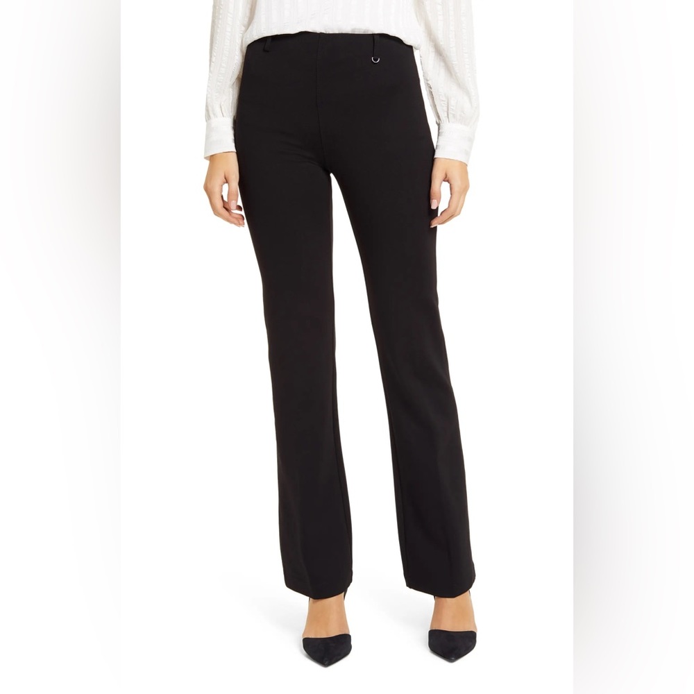 Lysse Baby Bootcut ponte pants L black